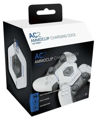 Produktbild von Gioteck AC2, PlayStation 5, Adapter, Schwarz, Weiß, USB, Sony, USB Typ-C