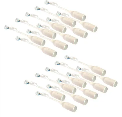 Produktbild von 20 x Baufassung Lampenfassung Renovierfassung Fassung E14 weiß