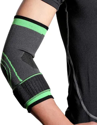 Produktbild von Ellenbogenbandage bei Sehnenscheidenentzündung, Ellenbogenstützschutz – Kompressionsmanschette – Tennisarm und Golfer – schützt Gelenke und Unterarme, Ellenbogenbandage bei Sehnenscheidenentzündung, Schmerzlinderung