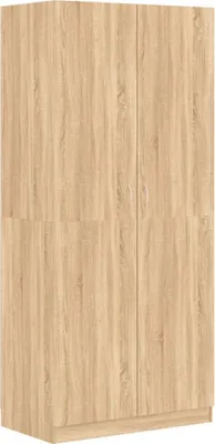 Produktbild von Kleiderschrank Sonoma-Eiche 90x52x200 cm Holzwerkstoff