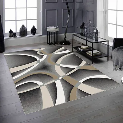 Produktbild von Conceptum Hypnose, Woopamuk199, Teppich (80 x 300), 70 % BAUMWOLLE / 30 % POLYESTER, Grau, 80 x 300 cm