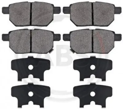 Produktbild von A.B.S. 37580 - OE 0446652140 Bremsbelagsatz für Auris E15, Corolla E15, Corolla E18, IQ J1, Prius W3, Prius PHV W52, Urban Cruiser P1, Verso S P12, Yaris P9