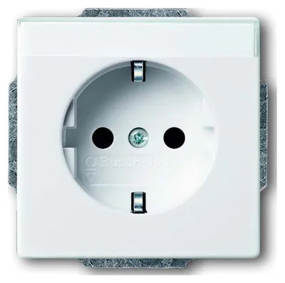 Produktbild von Busch-Jaeger 4011395996256, Typ F, 2P+E, Weiß, 250 V, 16 A