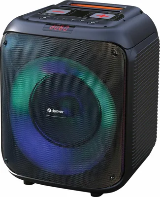 Produktbild von Denver BPS-250 Dynamischer Bluetooth Party-Lautsprecher mit LED-Lichtshow und 8" Woofer