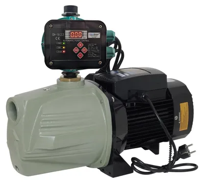 Produktbild von JET Gartenpumpe selbstsaugend bis 9,8m, 5,5 Bar 7000 L/h, Wasserpumpe mit Druckschalter einstellbar
