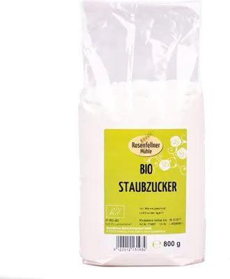 Produktbild von Staubzucker 800g - 6er Vorteilspack von Rosenfellner Mühle