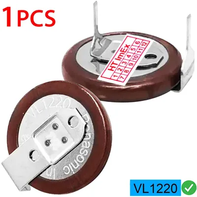 Produktbild von Kompatibel mit Panasonic VL1220-1VC Vanadium-Lithium Akku aufladbar