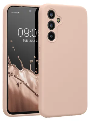 Produktbild von kwmobile Hülle kompatibel mit Samsung Galaxy A54 5G - Hülle Silikon gummiert - Handyhülle - Handy Case in Altrosa