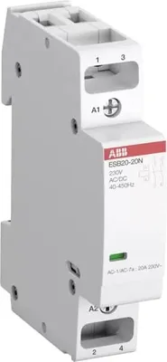 Image de ABB ESB20-20N-14 Contacteur d'installation 20 A, 2S/0Ö, 12 V AC (1SBE121111R1420)