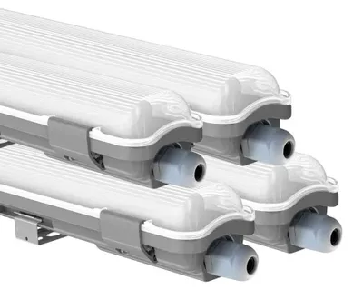 Zdjęcie produktu dla Zestaw 4 lamp LED do wanny, światło dzienne, dł. 127,5 cm VT-12028