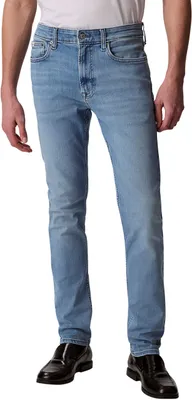 Immagine prodotto di Jeans da uomo Calvin Klein, modello Arrow Stone, vestibilità skinny, colore blu (Arrow Stone), taglia 34W/3