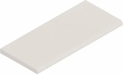 Produktbild von Poolumrandung Beckenrandstein Licia Flach Element gerade betonweiß 74,7 cm x 31 cm x 3,5 cm