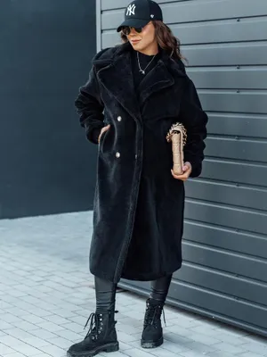Imagen del producto de Abrigo de invierno DSTREET LUXERII, color negro, talla M