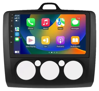 Productafbeelding van Carplay, multimediaplayer, navigatiesysteem, compatibel met Ford Focus 2, 3 (Mk2, Mk3) van 2004-2011, P2CP B