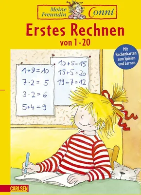 Zdjęcie produktu dla *E* CARLSEN 18486 Lernbuch Conni Erstes Rechnen