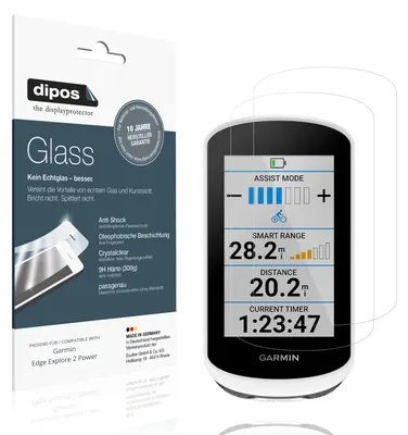 Obrázek produktu pro 2x dipos GlassCC Garmin Edge Explore 2 Power