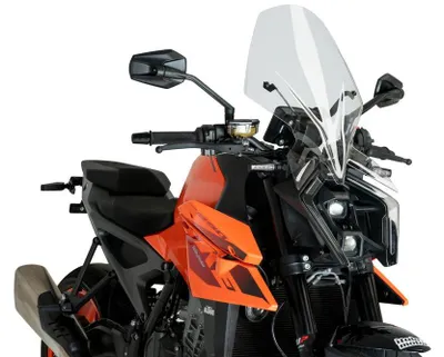 Produktbild von Windschild Puig New Generation Touring 550 x 380 mm mit ABE für KTM 990 Duke Bj. 2024 - 2025