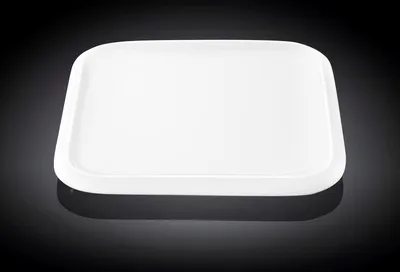 Zdjęcie produktu dla Talerz obiadowy Wilmax 25,5 x 25,5 cm, porcelanowy, biały WL-991228/A