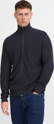Produktbild von Blend BHPullover Herren Strickjacke Cardigan Feinstrick mit Reißverschluss Stehkragen 100% Baumwolle Regular fit