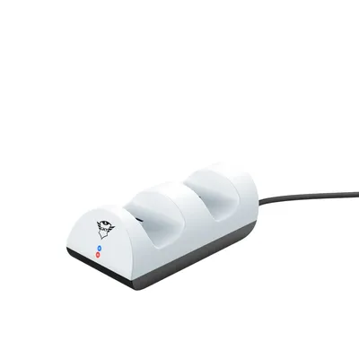 Obrázek produktu pro Trust GXT 254, Dobíjecí jednotka, PlayStation 5, Černá, Bílá, Kabel, 65 mm, 130 mm