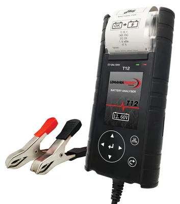 Obrázek produktu pro Profesionální tester akumulátorů 12 V/24 V s tiskárnou