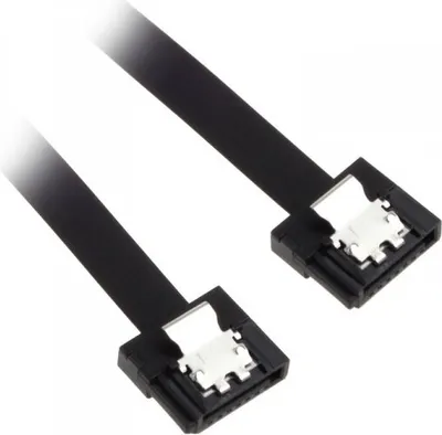 Produktbild von Akasa SATA 3 Proslim Kabel 30cm - gerade schwarz
