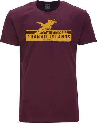 Produktbild von Übergrößen T-Shirt Channel Island orange AHORN SPORTSWEAR Maroon Red 3XL