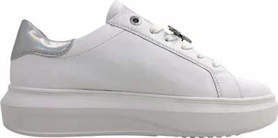 Imagen del producto de Zapatos deportivos para mujer Rieker, tipo cordones, color blanco, para uso casual