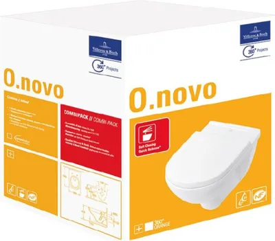 Obrázek produktu pro Závěsné WC Villeroy & Boch O.novo Combi-Pack