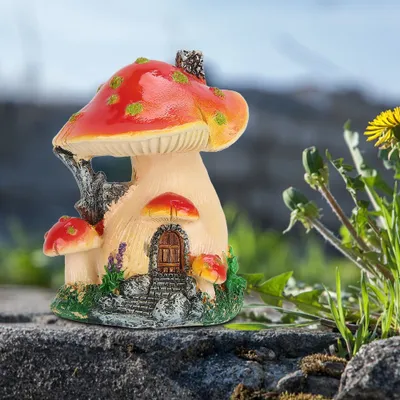 Zdjęcie produktu dla Dekoracja grzybowa, rzemiosło żywiczne, ozdoba żywiczna, ozdoba Bonsai, dekoracja domu