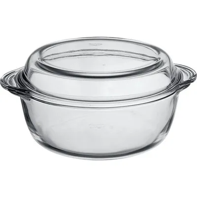 Produktbild von Pasabahce Borcam Kasserole mit Deckel 2,1L - Hitzebeständig & Vielseitig