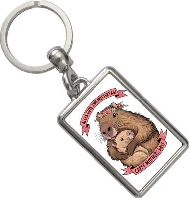 Produktbild von Capybara - Alles Gute zum Muttertag Schlüsselanhänger