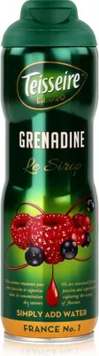 Produktbild von Teisseire Getränke-Sirup Grenadine 600ml - Intensiv im Geschmack (1er Pack)