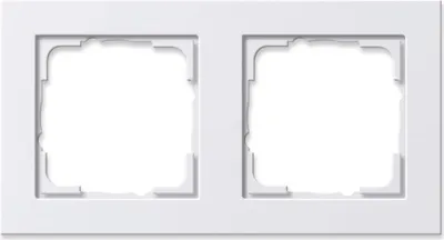 Immagine prodotto di Cornice Gira, doppia, E2, bianco puro, lucido, 1 pz.