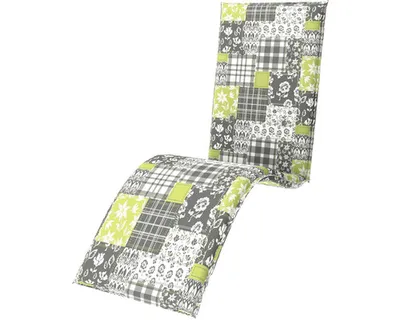 Produktbild von Liegenauflage 170 x 48 x 6 cm 50 % Baumwolle, 50 % Polyester grau