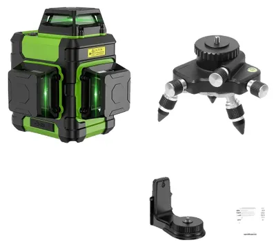 Immagine prodotto di Livella laser, 12 linee, doppia modalità, HM03CG-SET-4