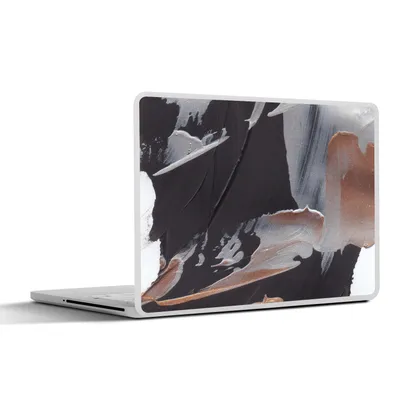 Produktbild von MuchoWow® Laptop Aufkleber Sticker Cover Abstrakt - Farbe - Gold 40x30 cm - Laptop Dekoration - Selbstklebend