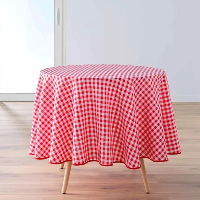 Produktbild von Runde karierte Tischdecke, VICHY, Ø 180 cm