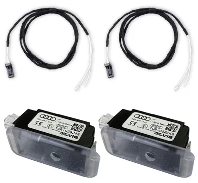 Für Audi A4 A5 A6 A7 Q5 Q7 Q8 Original Audi Sport LED Einstiegsbeleuchtung Kabel in der Farbe von KUFATEC GmbH & Co. KG