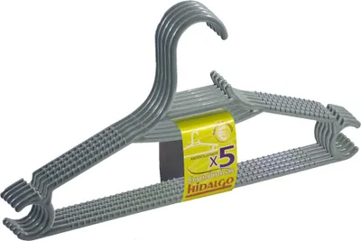 Image de Cintres économiques Gris Gain De Place Et Robustesse - Hidalgo