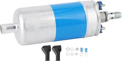 Imagen del producto de Bomba de combustible eléctrica, alto rendimiento, 255 litros por hora, número de pieza 0580254910. Compatible con Mercedes-Benz 190 (W201) y 200 (W123)