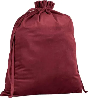 Produktbild von Bagbase - Geschenkbeutel, Unifarben, Samt PC7625 (24 cm x 17 cm) (Rubinrot)