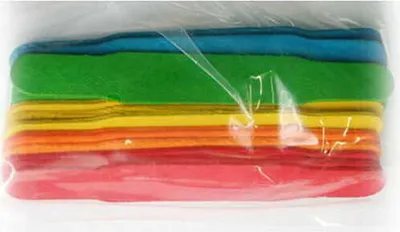 Zdjęcie produktu dla Patyczki Tęczowe -14 szt - zabawka do łapki dla papug lub zestaw DIY