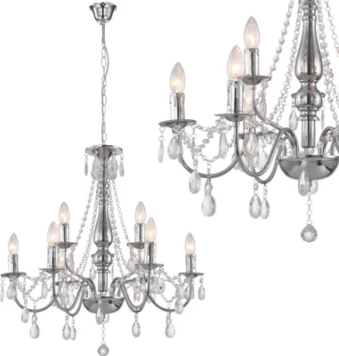 Obrázek produktu pro Závěsné Stropní Svítidlo Toolight Ebt016-9Cp Chrome