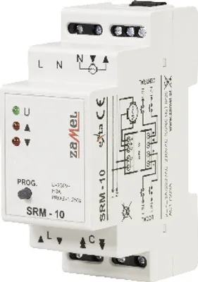 Zdjęcie produktu dla Sterowanie roletami 230V AC, SRM-10, exta Zamel