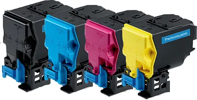 Produktbild von 4x Alternative Tonerkartuschen für Konica Minolta Magicolor-4750DN Magicolor-4750EN A0X5 K C M Y - XXL Toner Kassetten