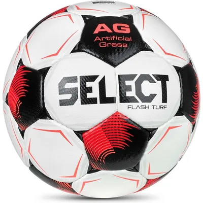 Productafbeelding van Select Flash Turf V26 (Size 4 & 5) Kunstgrasbal - Wit / Rood | Maat: 4