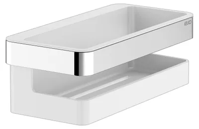 Immagine prodotto di Keuco Collection Moll cestino doccia 2 pezzi cromo/bianco - 12758010000