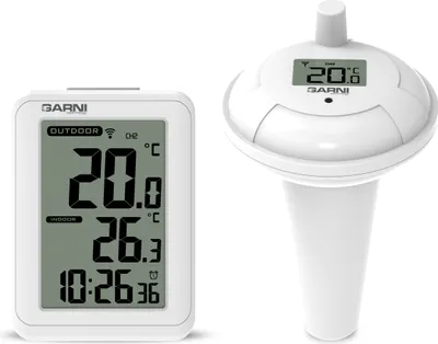 Obrázek produktu pro GARNI 245P Digitální teploměr s bazénovým čidlem