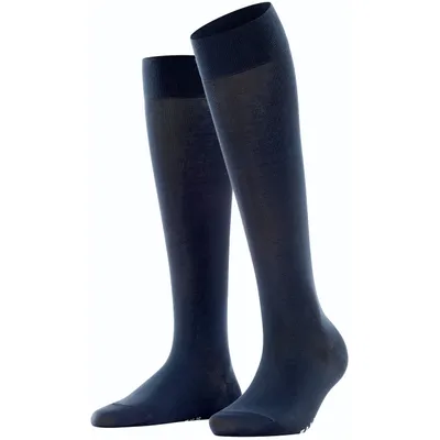 Produktbild von FALKE Baumwolle Touch Kniestrümpfe Damen dark navy 35-38